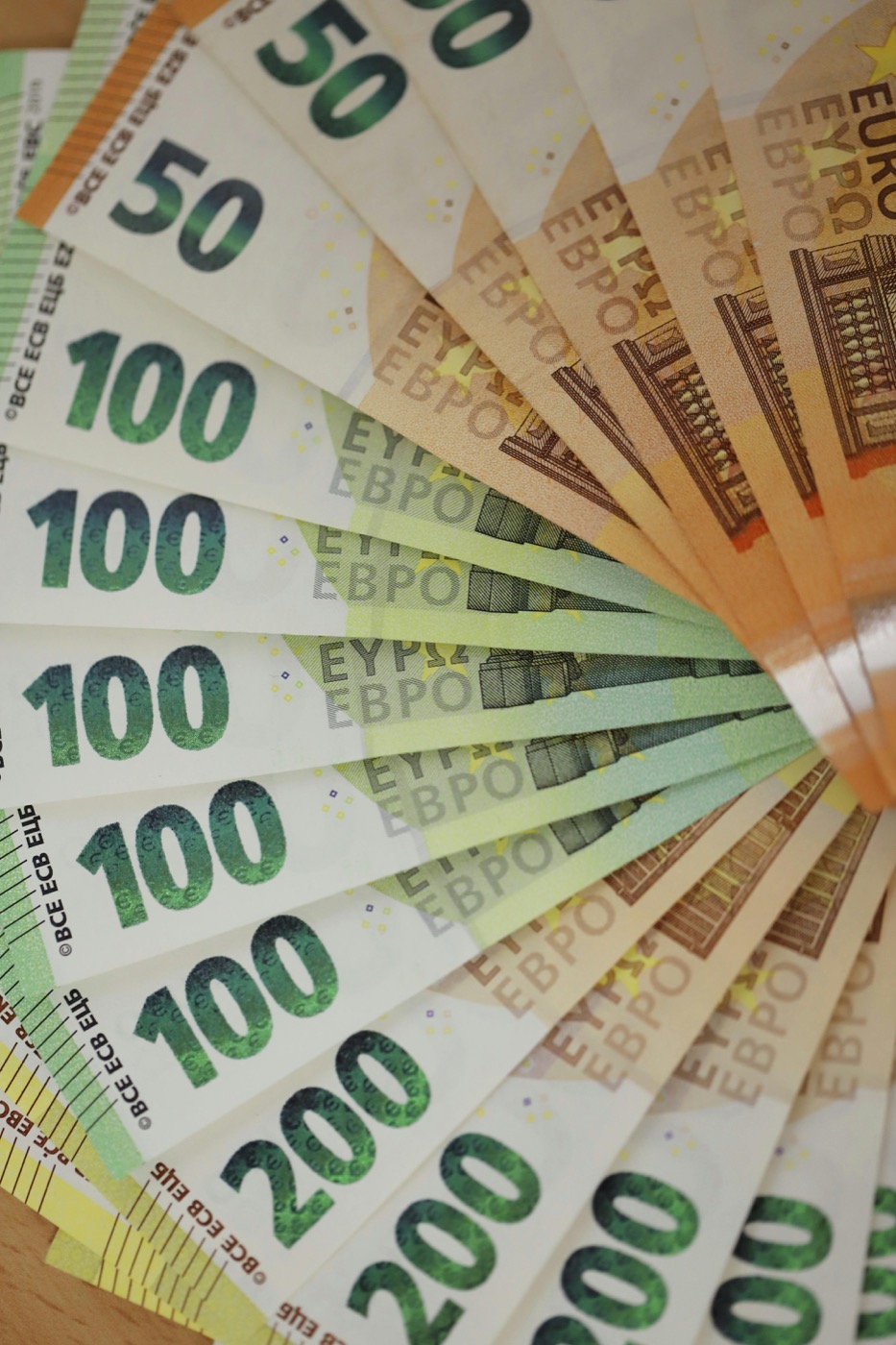 Billetes de euro